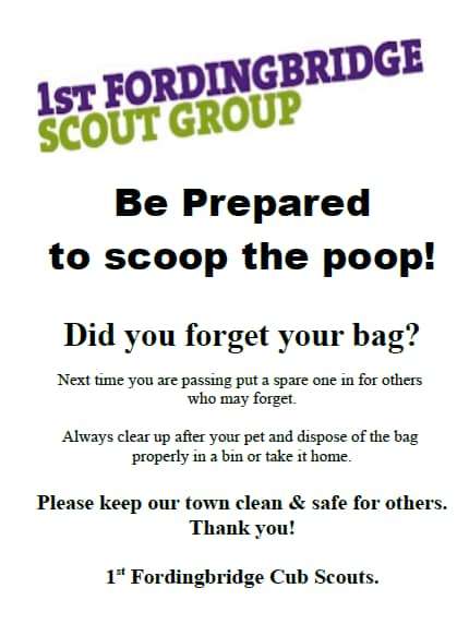 Be Prepared To Scoop The Poop!